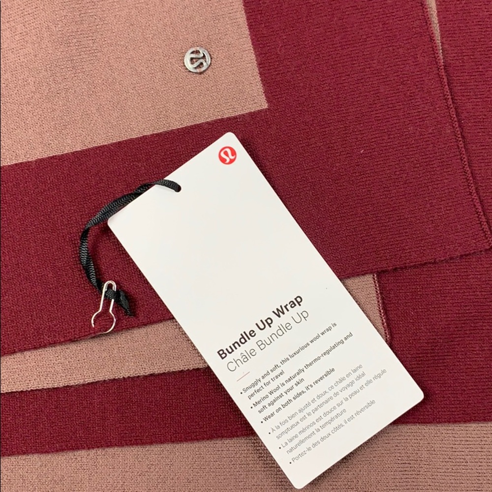 Lululemon Bundle Up Wrap wool poncho Spanish oak - Picture 6 of 6